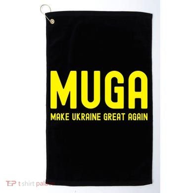Muga Make Ukraine Great Again Golf Towel
