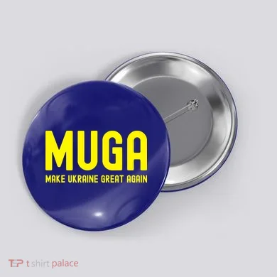 Muga Make Ukraine Great Again Button