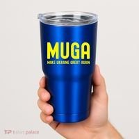 Muga Make Ukraine Great Again Tumbler thumb 2
