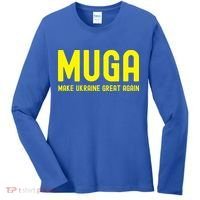 Muga Make Ukraine Great Again Women's Long Sleeve Shirt thumb 0