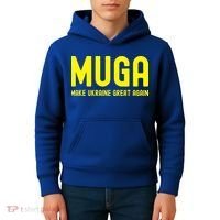Muga Make Ukraine Great Again Kids Hoodie thumb 4