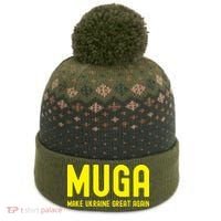 Muga Make Ukraine Great Again The Baniff Cuffed Pom Beanie thumb 0