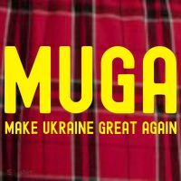 Muga Make Ukraine Great Again Men's Flannel Plaid Pajama Pants thumb 2