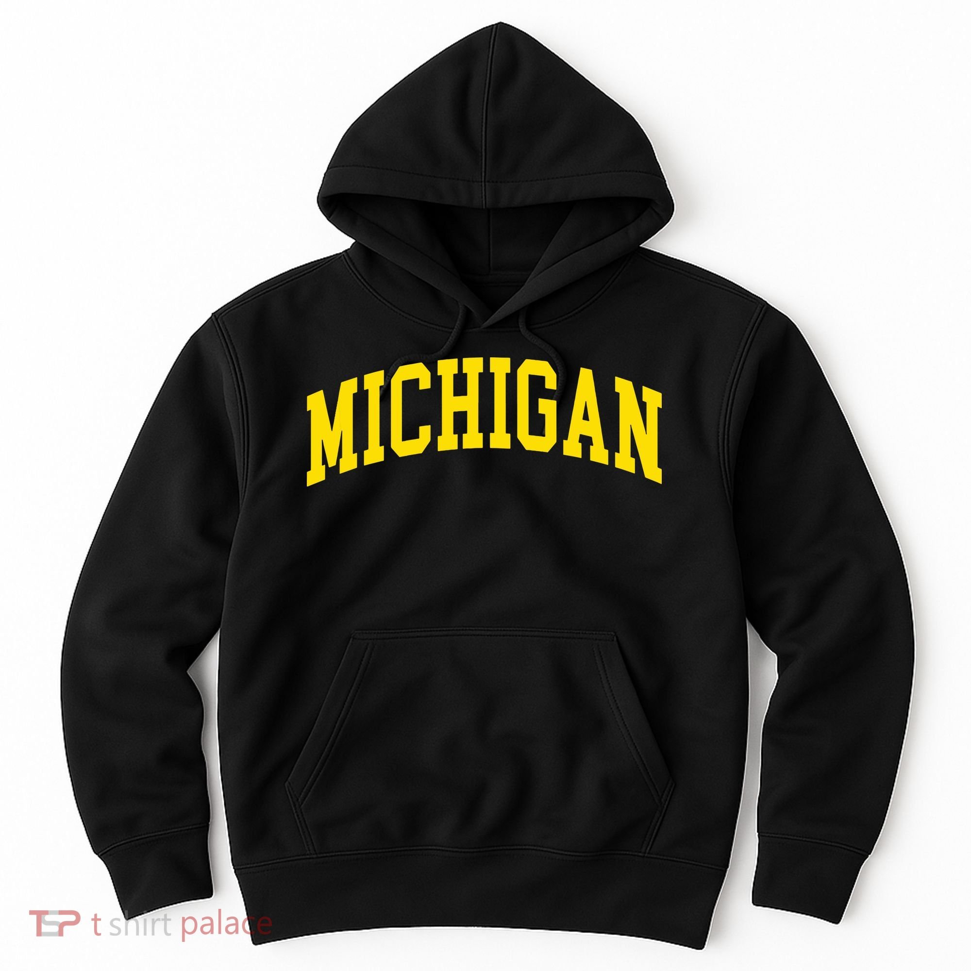 Michigan Mi Usa United States Font Hoodie