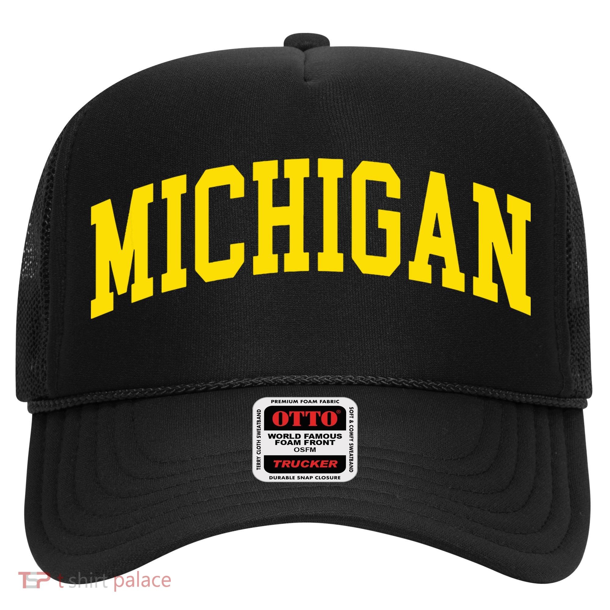 Michigan Mi Usa United States Font Hat