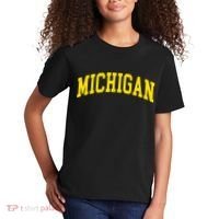 Michigan Mi Usa United States Font Kids T-Shirt thumb 2