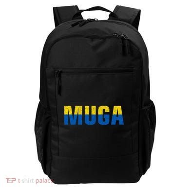 Muga Make Ukraine Great Again Ukraine Flag Backpack