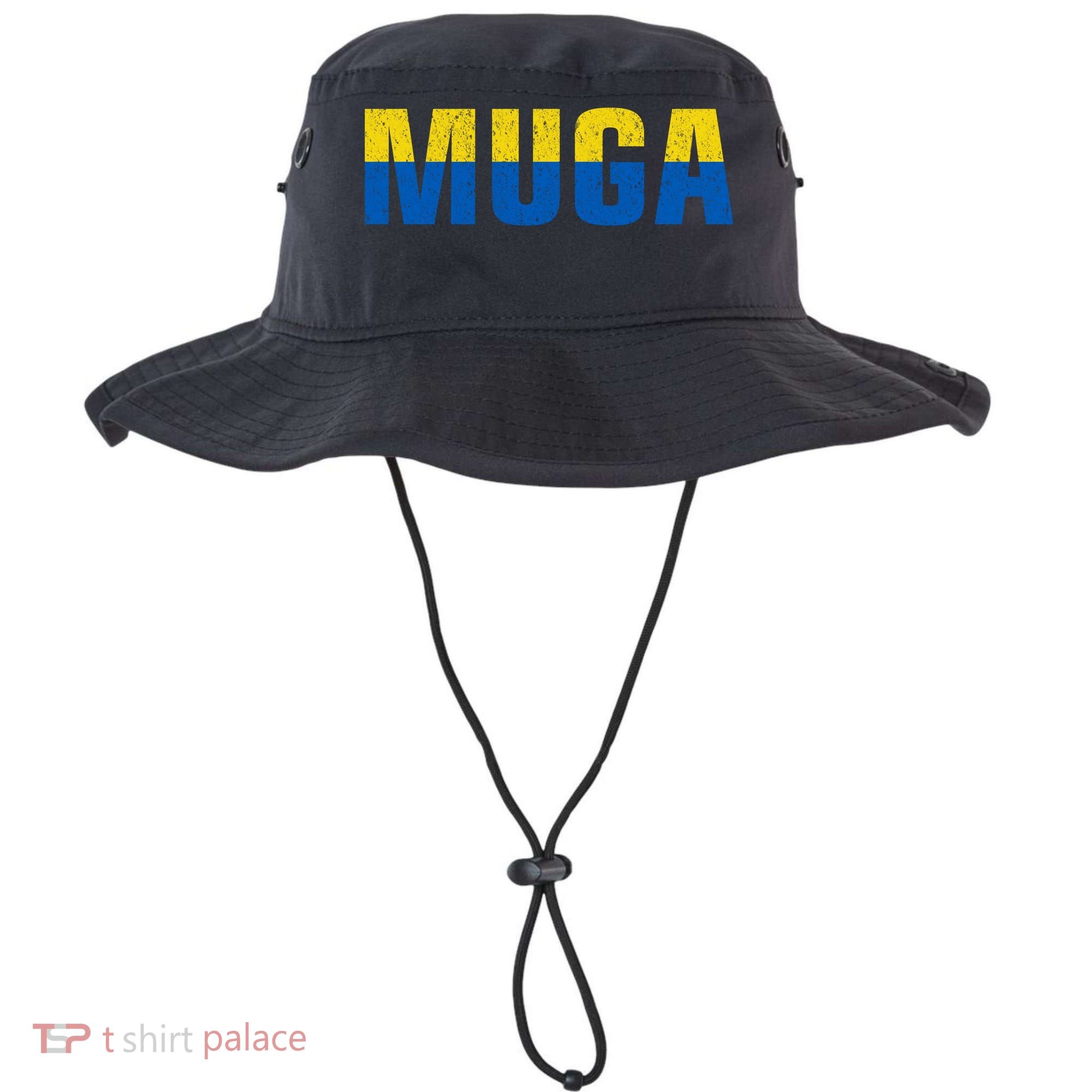 Muga Make Ukraine Great Again Ukraine Flag Bucket Hat