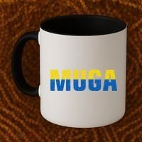Muga Make Ukraine Great Again Ukraine Flag Coffee Mug thumb 2