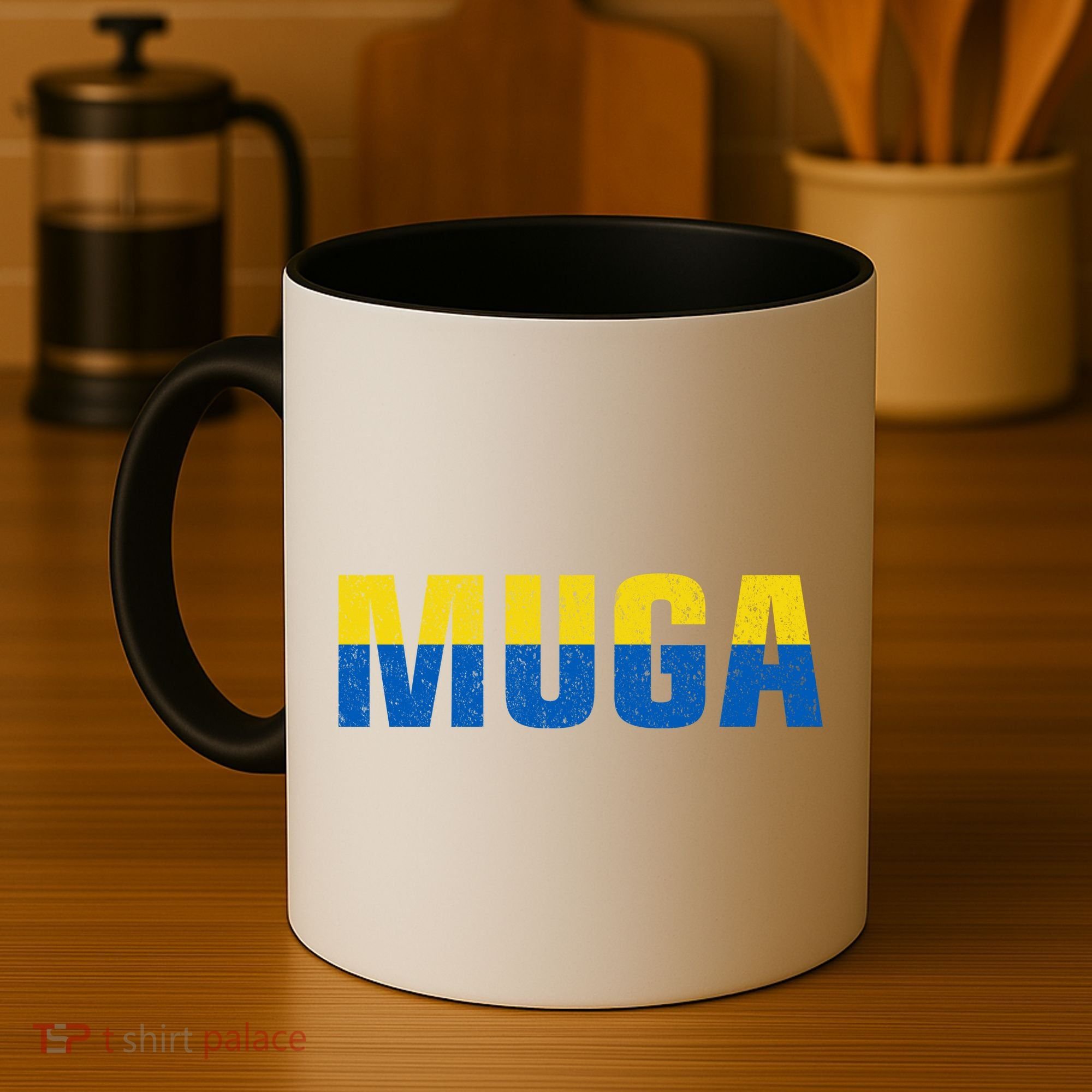 Muga Make Ukraine Great Again Ukraine Flag Coffee Mug