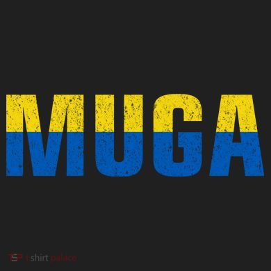 Muga Make Ukraine Great Again Ukraine Flag 11oz C Handle Ceramic Mug