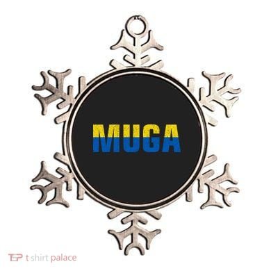 Muga Make Ukraine Great Again Ukraine Flag Ornament