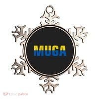 Muga Make Ukraine Great Again Ukraine Flag Ornament thumb 0