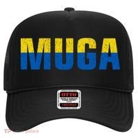 Muga Make Ukraine Great Again Ukraine Flag Hat thumb 0