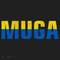Muga Make Ukraine Great Again Ukraine Flag Golf Towel thumb 3