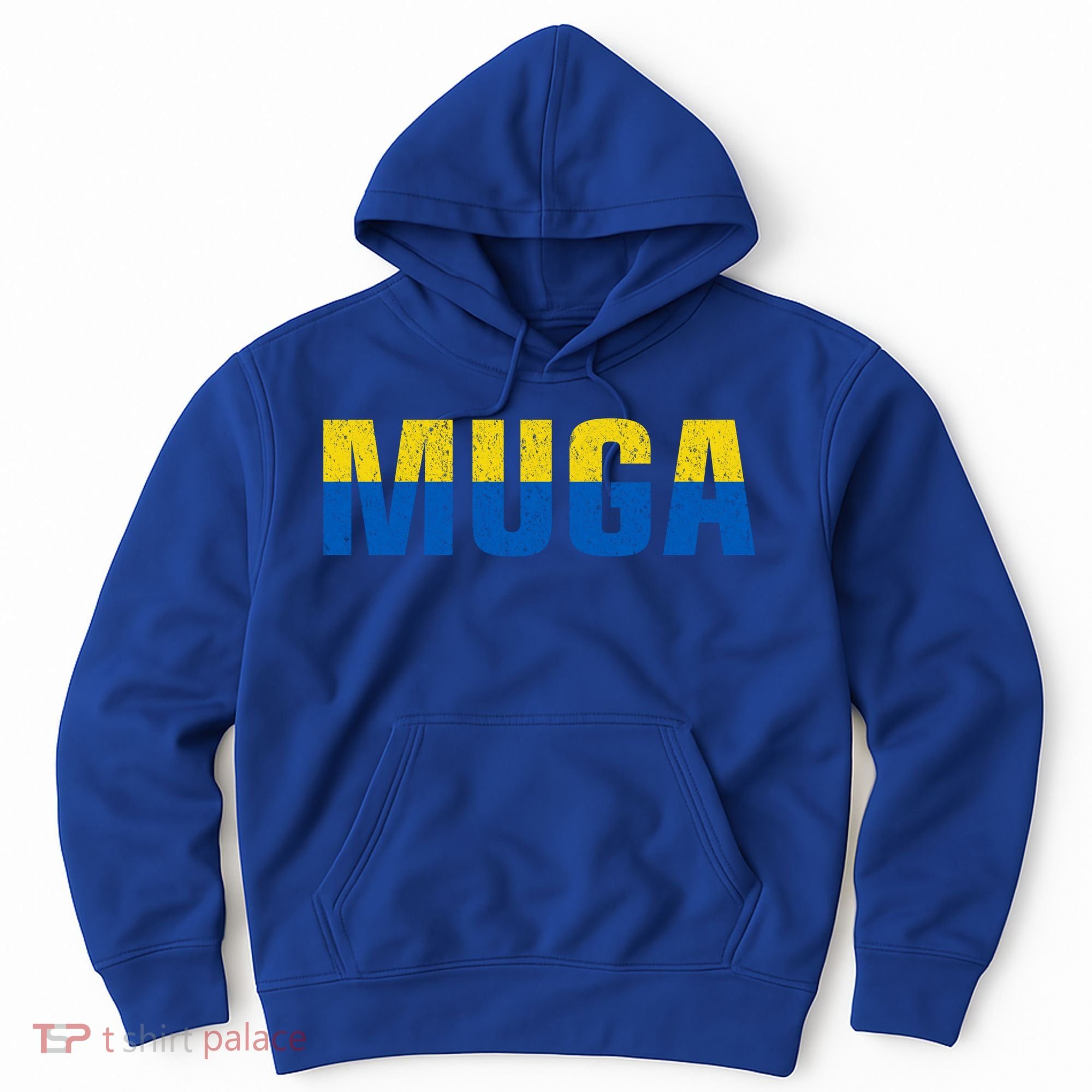 Muga Make Ukraine Great Again Ukraine Flag Hoodie