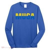 Muga Make Ukraine Great Again Ukraine Flag Long Sleeve Shirt thumb 0