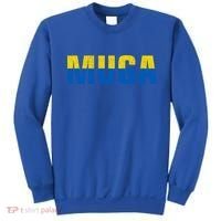Muga Make Ukraine Great Again Ukraine Flag Sweatshirt thumb 0
