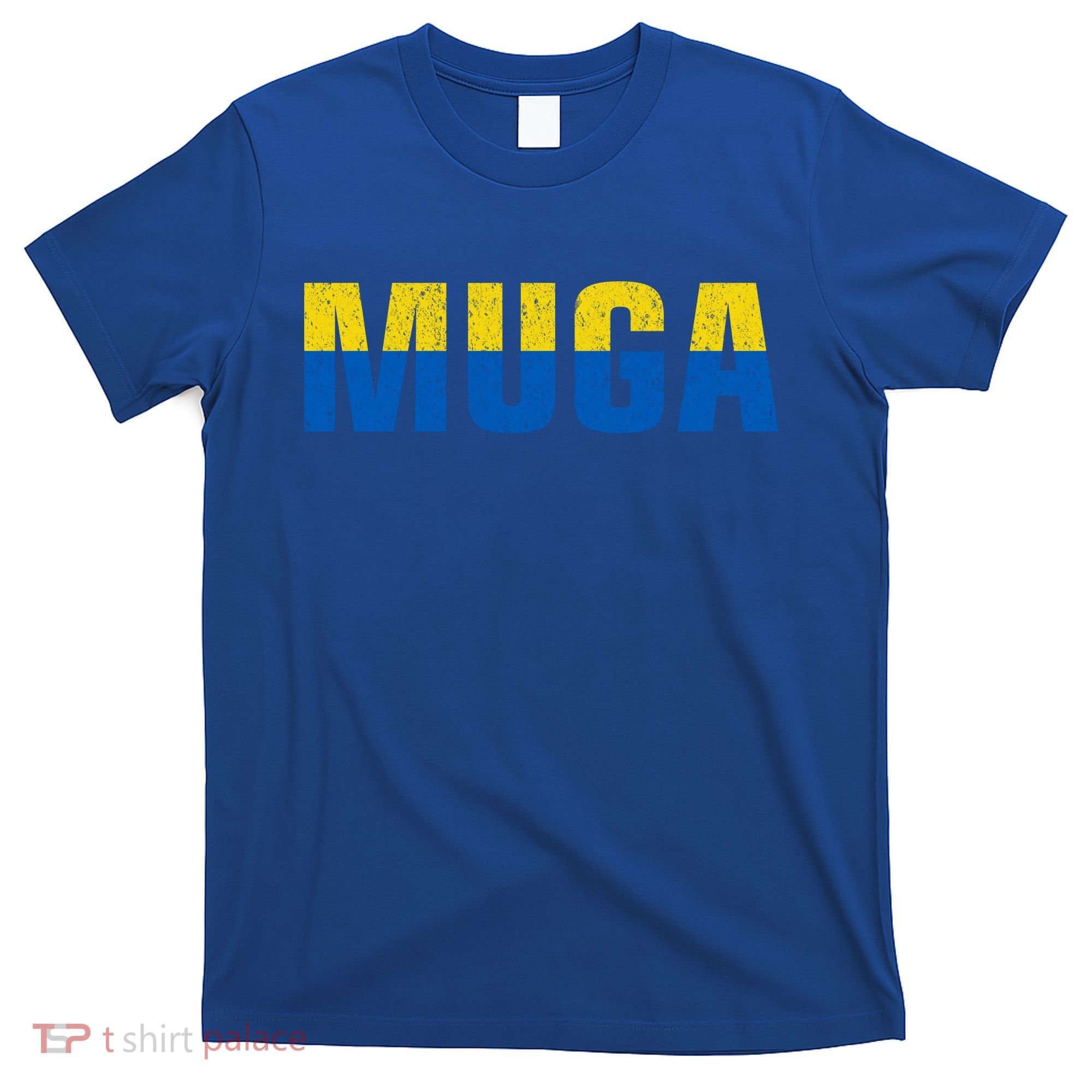 Muga Make Ukraine Great Again Ukraine Flag T-Shirt