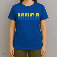 Muga Make Ukraine Great Again Ukraine Flag T-Shirt thumb 4