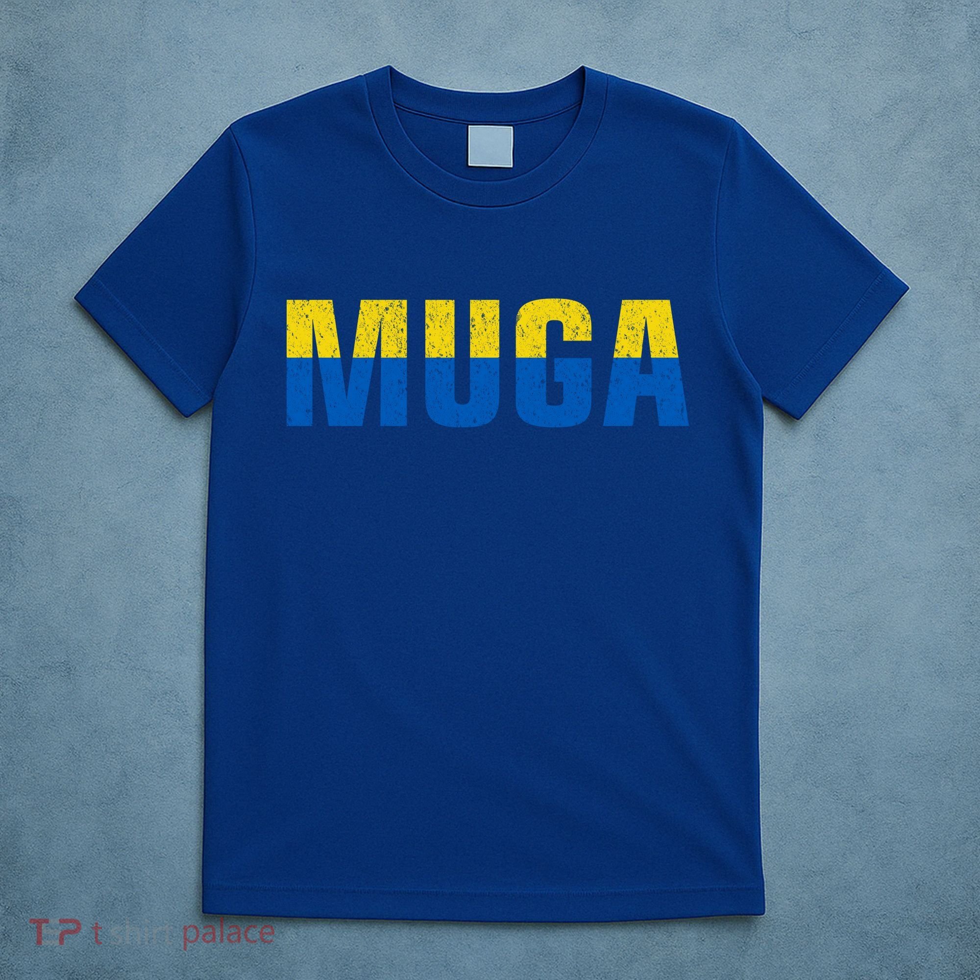 Muga Make Ukraine Great Again Ukraine Flag T-Shirt