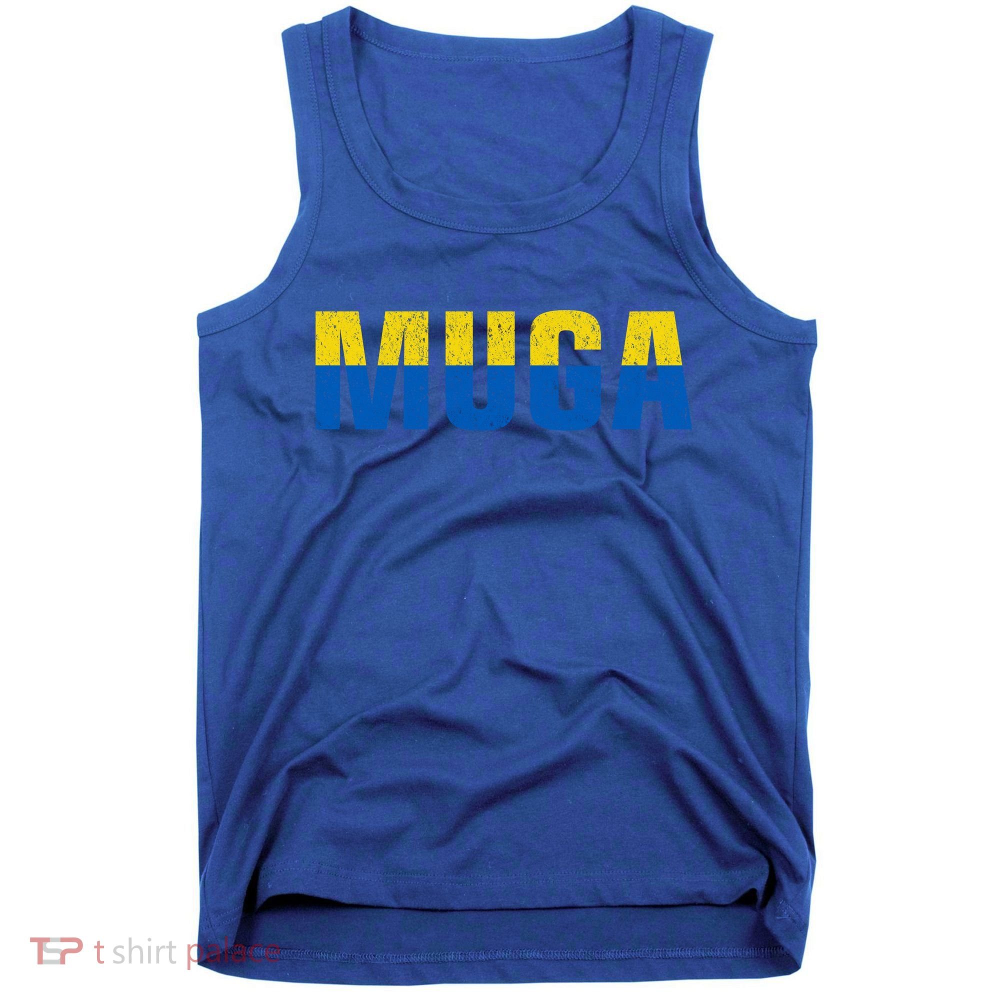Muga Make Ukraine Great Again Ukraine Flag Tank Top
