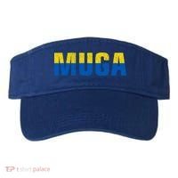Muga Make Ukraine Great Again Ukraine Flag Visor thumb 0
