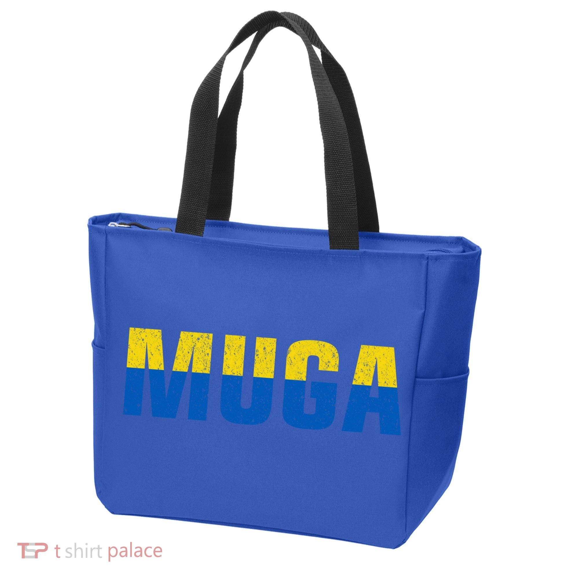 Muga Make Ukraine Great Again Ukraine Flag Tote Bag