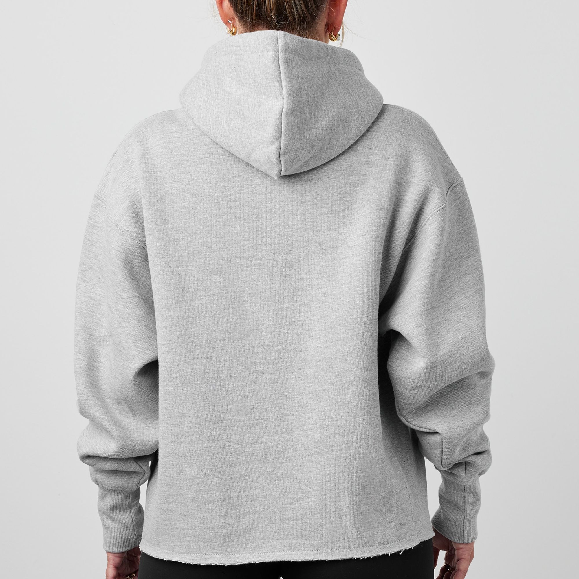 Muga Make Ukraine Great Again Support Ladies Heavyweight Boxy Pullover Hoodie