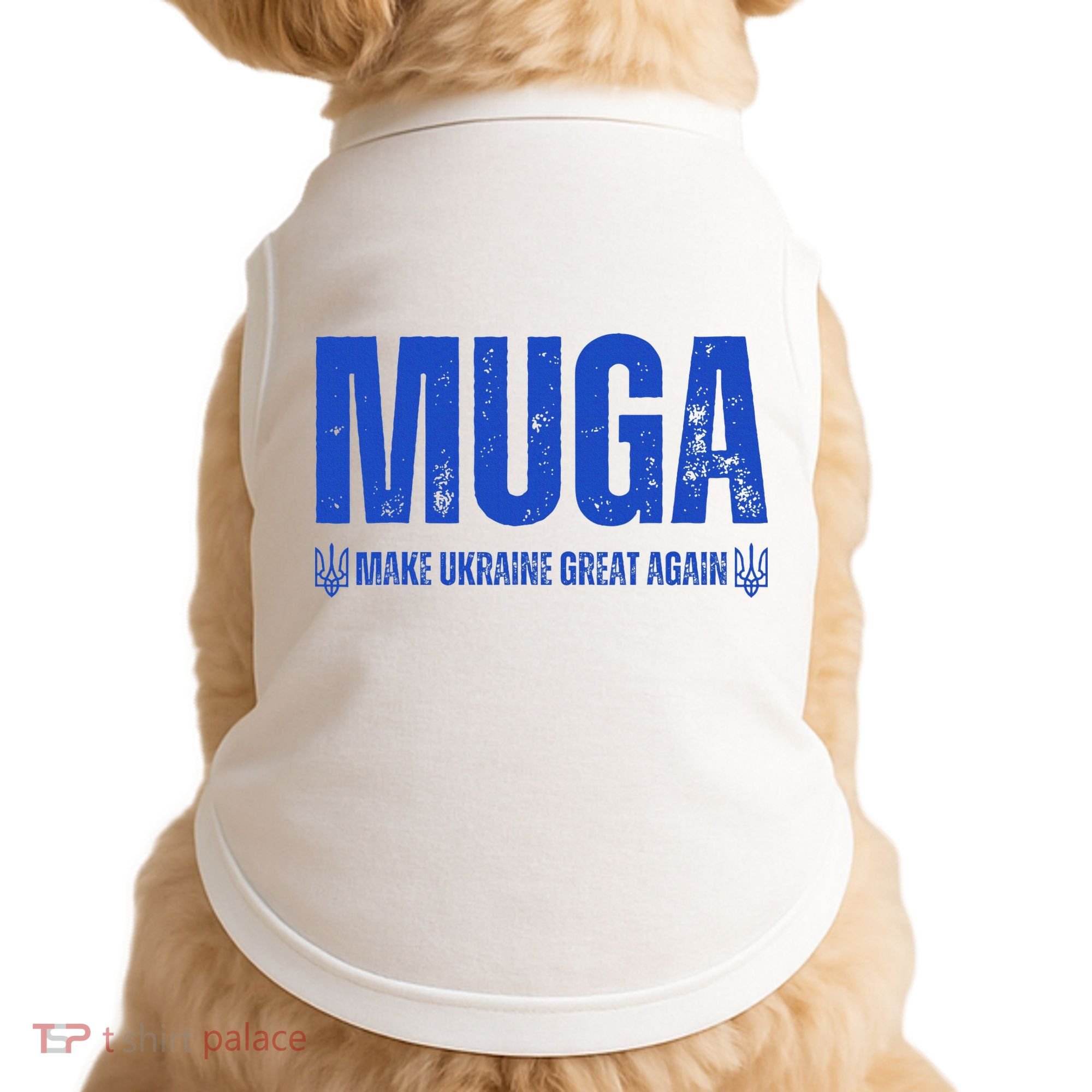 Muga Make Ukraine Great Again Support Doggie Tank