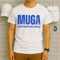Muga Make Ukraine Great Again Support T-Shirt thumb 6