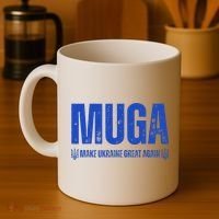 Muga Make Ukraine Great Again Support Coffee Mug thumb 4
