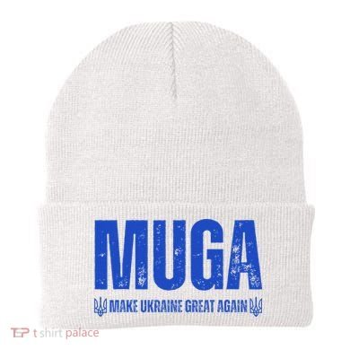 Muga Make Ukraine Great Again Support Beanie