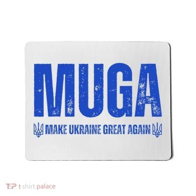 Muga Make Ukraine Great Again Support Mousepad