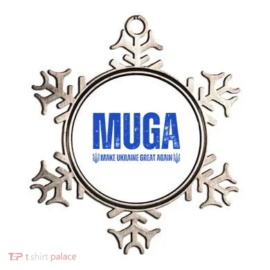 Muga Make Ukraine Great Again Support Ornament