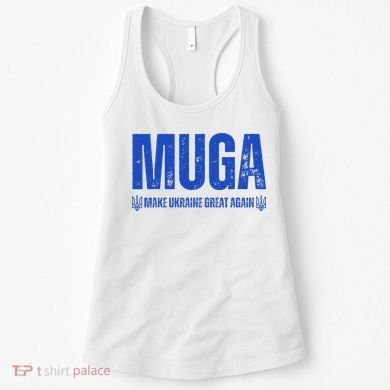Muga Make Ukraine Great Again Support Women's Tank Top