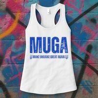 Muga Make Ukraine Great Again Support Women's Tank Top thumb 3
