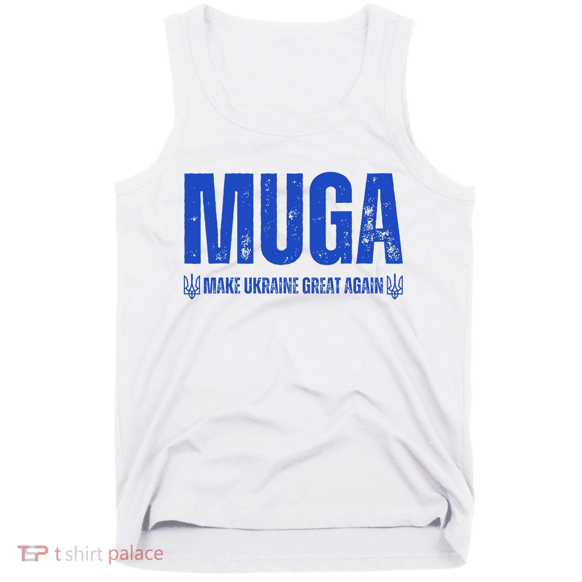Muga Make Ukraine Great Again Support Tank Top
