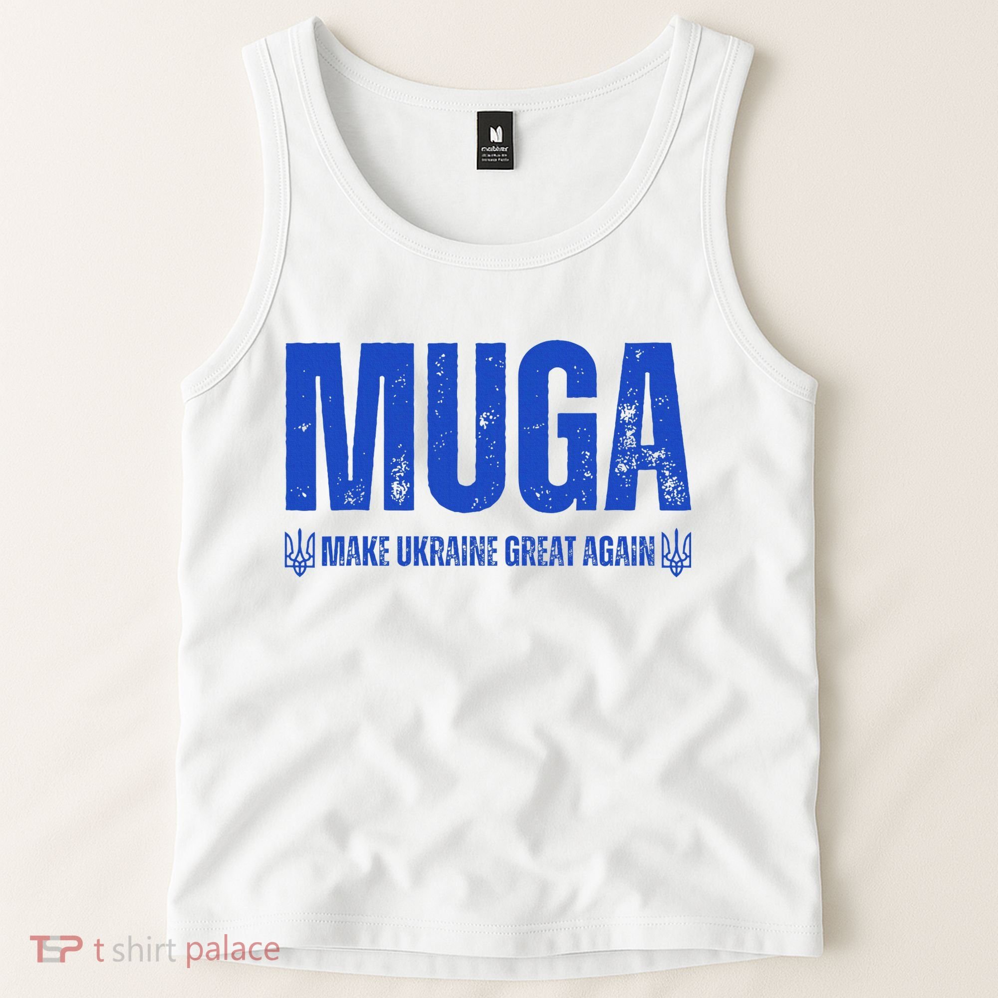 Muga Make Ukraine Great Again Support Tank Top
