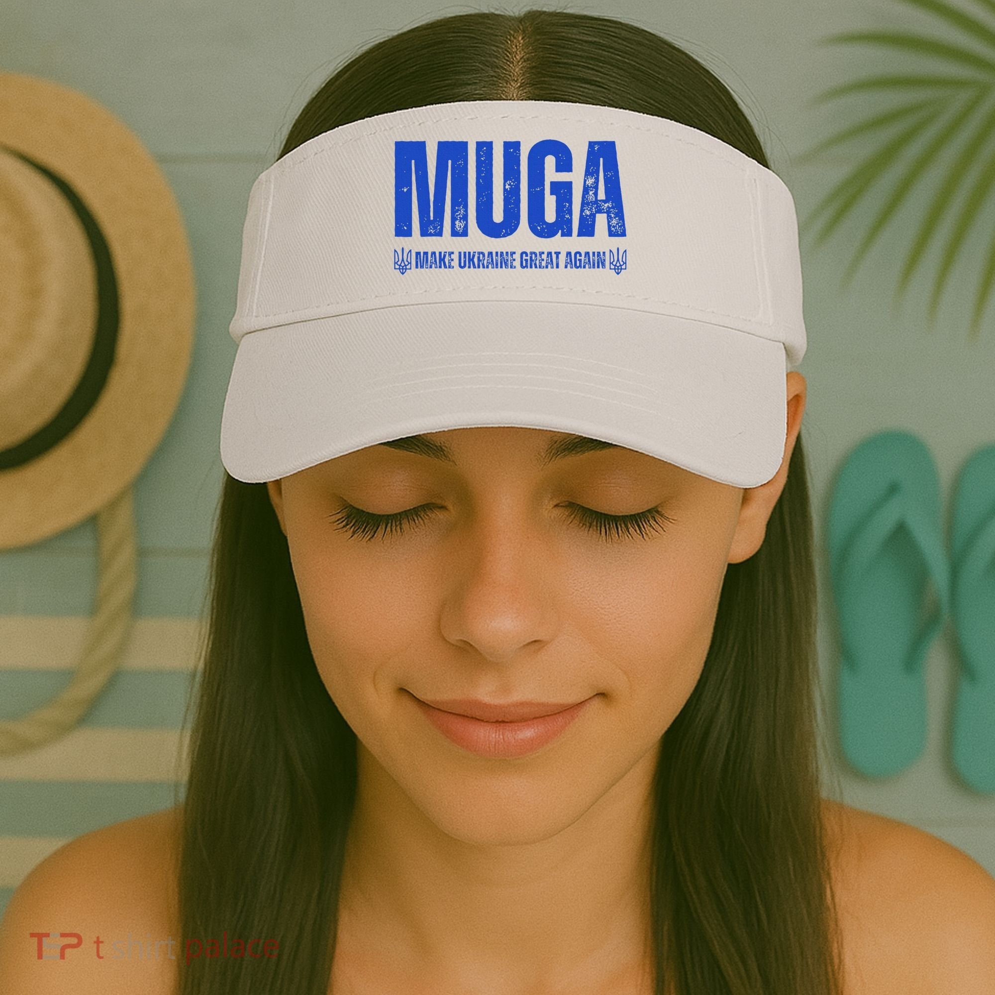 Muga Make Ukraine Great Again Support Visor