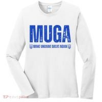 Muga Make Ukraine Great Again Support Women's Long Sleeve Shirt thumb 0