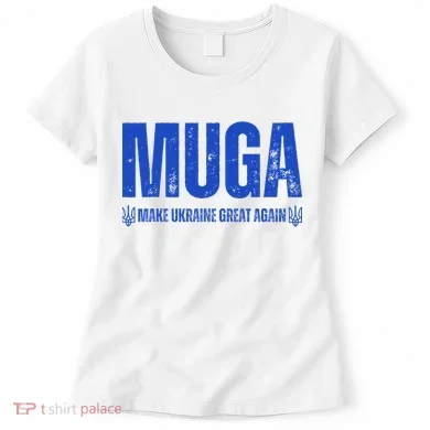 Muga Make Ukraine Great Again Support Women's T-Shirt
