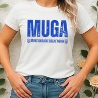 Muga Make Ukraine Great Again Support Women's T-Shirt thumb 2