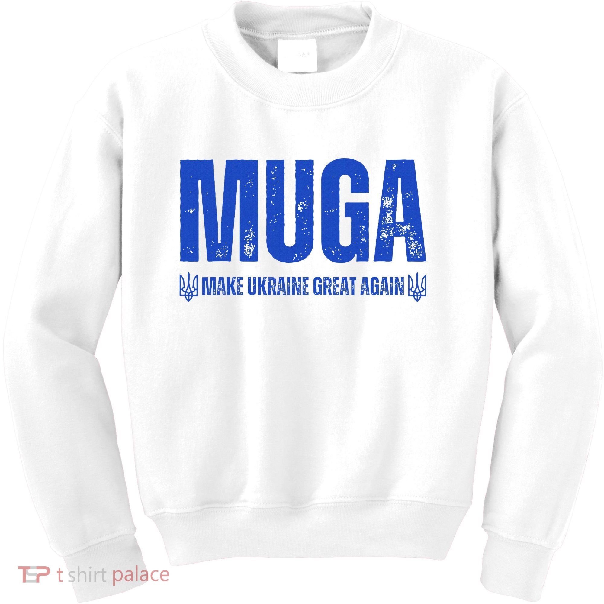 Muga Make Ukraine Great Again Support Kids Sweatshirt