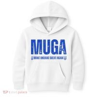 Muga Make Ukraine Great Again Support Kids Hoodie thumb 0