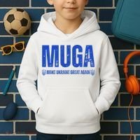 Muga Make Ukraine Great Again Support Kids Hoodie thumb 2