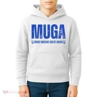 Muga Make Ukraine Great Again Support Kids Hoodie thumb 4