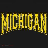 Michigan MI USA United States Font Women's Hoodie thumb 2