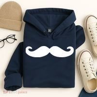 Mustache Hoodie thumb 4