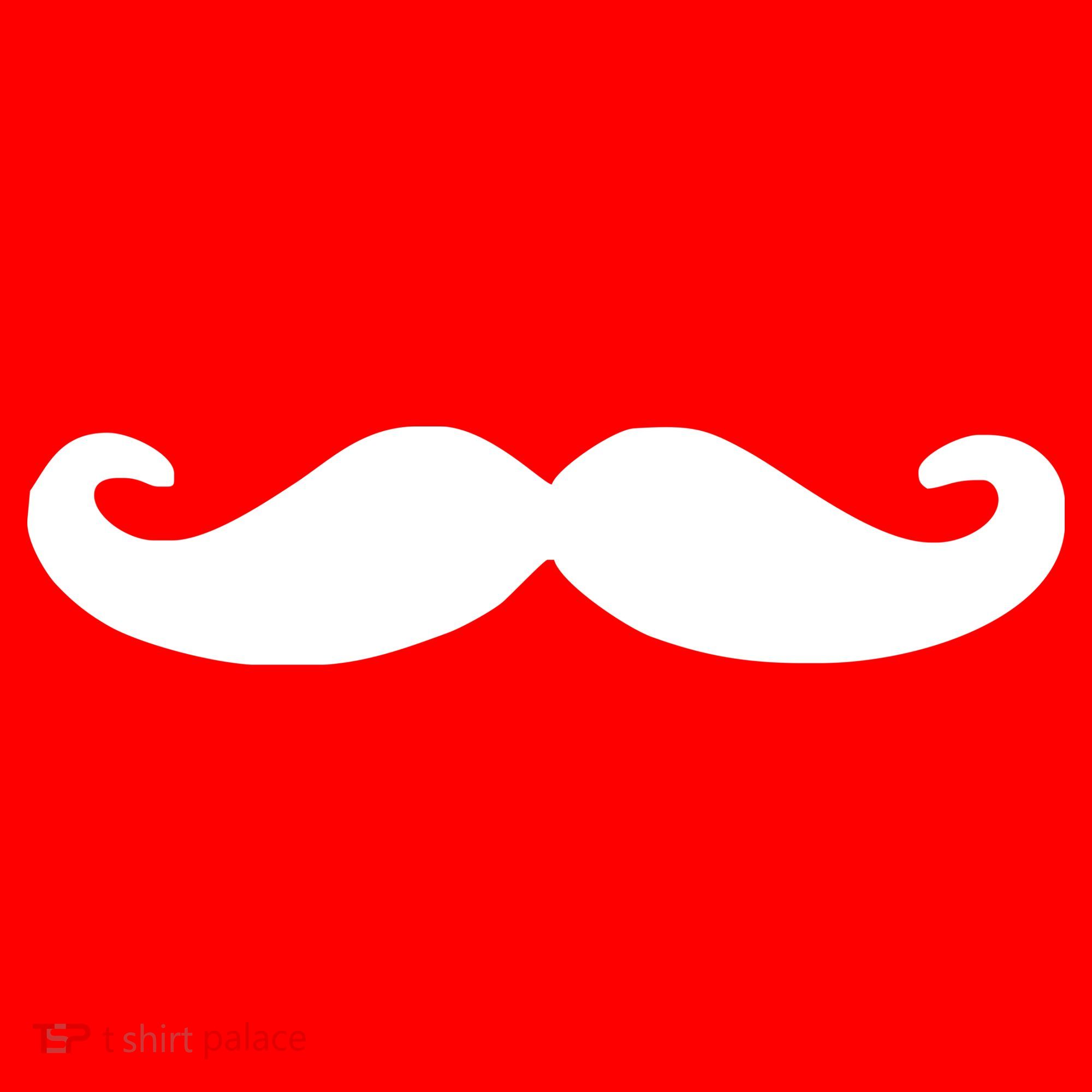 Mustache Santa Hat
